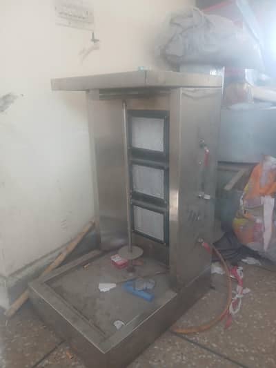 shawarma machine,, grill sandwich counter ,2 bloour  with decet patti