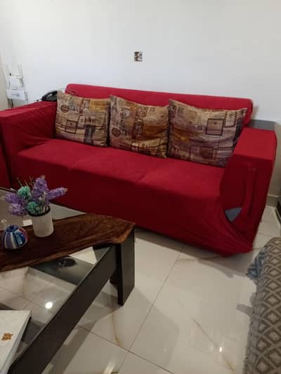 6 Seats Sofa Set with Center Table