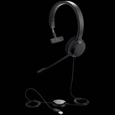 Jabra Evolve 20 (HSC016) USB Headset - Noise Cancelling Mic