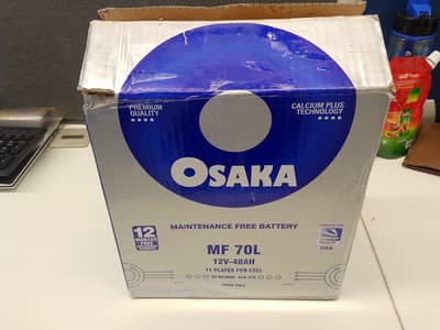 Osaka MF 70L Maintenance free battery