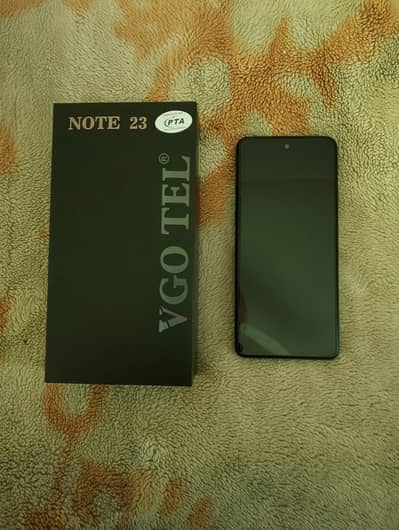 VGO TEL Note 23 256gb 8gb Excellent Condition (Under Warranty)