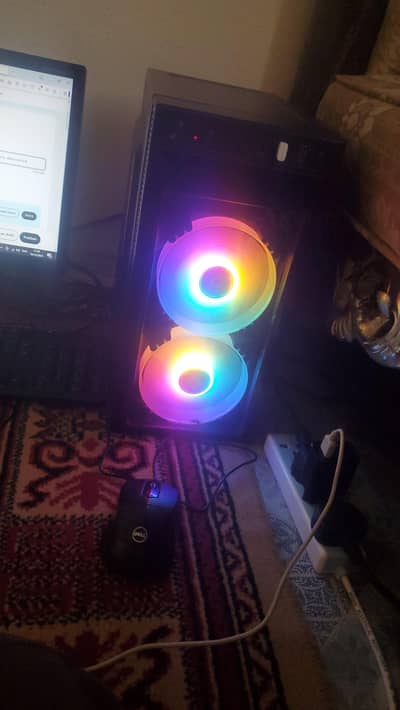 casing for sell 2 rgb fans full size fan