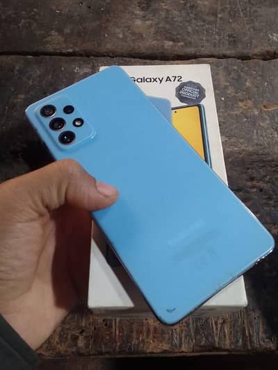 Samsung A72 with box