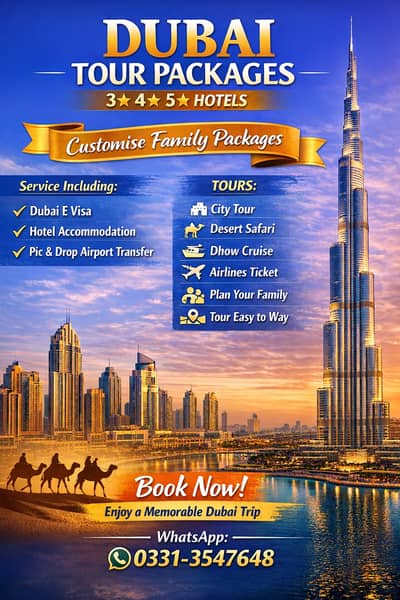Family Visit Visa | Family Tours | Dubai Tours | Family Packages