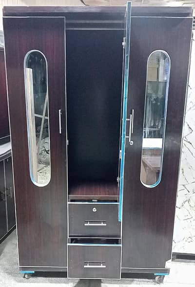 wardrobe \ wooden Almari \ Double Door Wardrobe \ cabinet