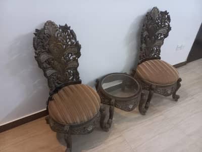 Deco Coffee Set 2 Chair and Table