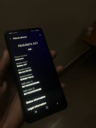 Samsung A31