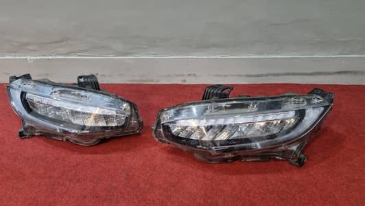 Head Lights High Copy Civic X 2020 Model