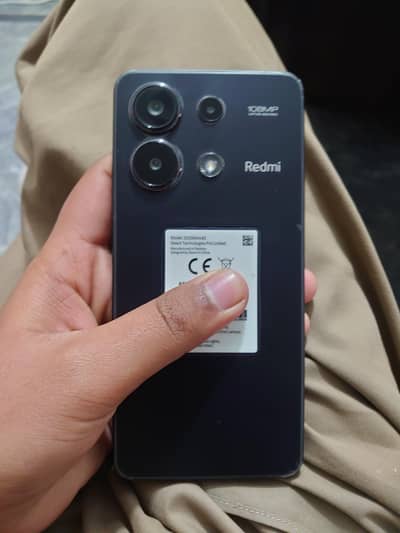 Redmi note 13 8/256 gb with box and original charger
