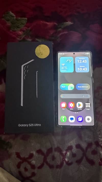 Samsung s25 ultra just box open