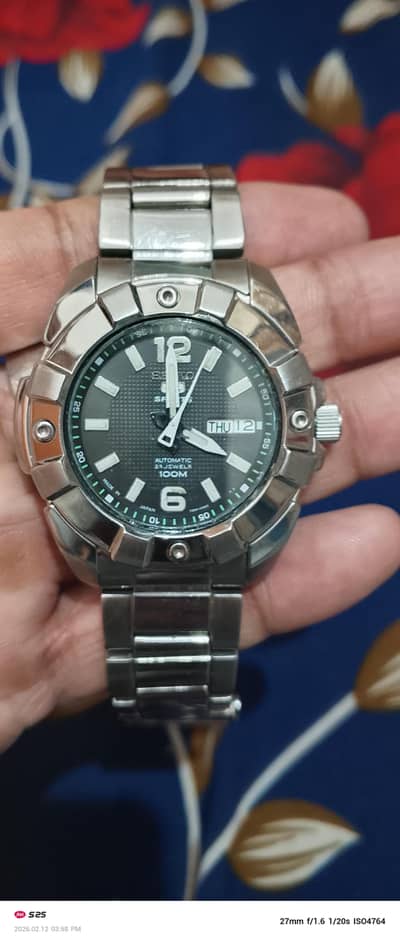 Seiko 5 sports automatic watch