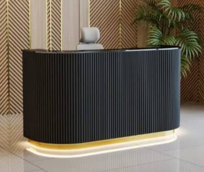 Stylish Brand New Reception Counter (with drawer)