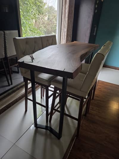 Sheesham wood coffee table. Can be used as a console.