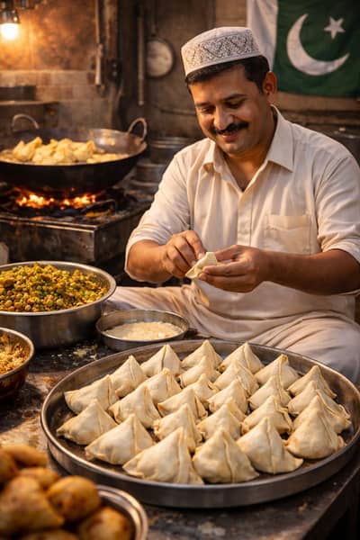 Samosa or kachori making expert hiring on M. Mudssir corner