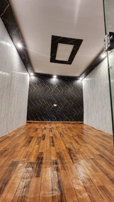 Vinyl flooring-Wooden floor-2/2 Gypsum ceiling-Pvc panel ceiling-Grass