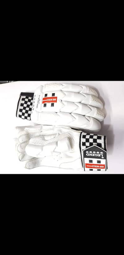 Gray Nichols Legend white Batting Gloves