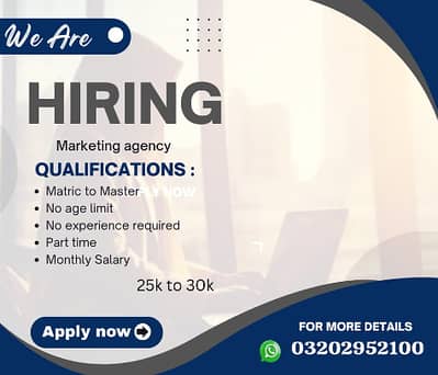 Part time, Full time and home bases online jobs