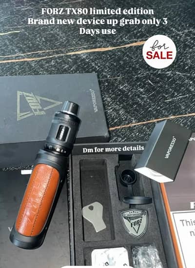 FORZ TX80 vape for used