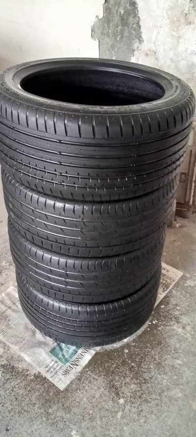 BMW 740 tyre is good condition
