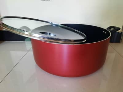 sonex classic casserol pot  with glass lid