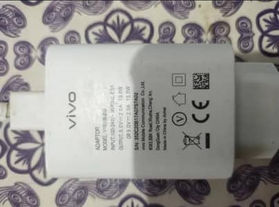 Vivo 18 Watt Origional Charger Box pulled