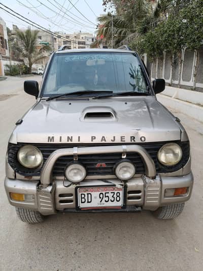 Mitsubishi mini Pajero 1996 manual