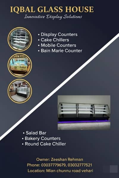 Cash Counter,Food Display,Commercial Chiller,Café Display,Cake Chiller