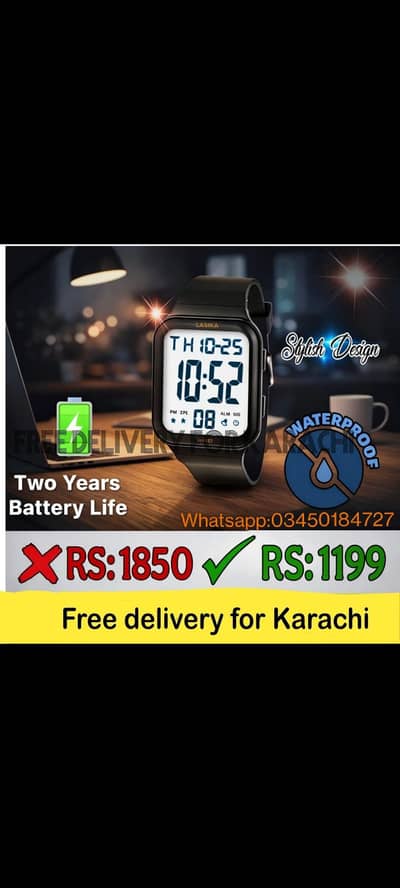 LASIKA DIGITAL LED WATCH