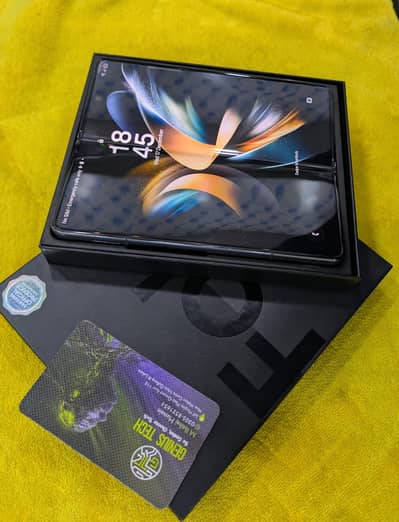 Samsung Z FOld 4 512GB Box all Accessorise | Smasung S22 Ultra