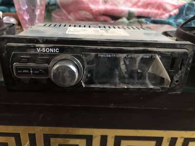 Speakers with C. D player