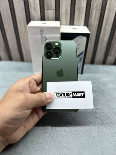 13 Pro | 256GB | 100% Health | PTA Approved | Alpine Green | Apple