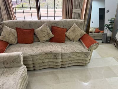 Beautiful Old Money Style 9 Seater Sofa Set