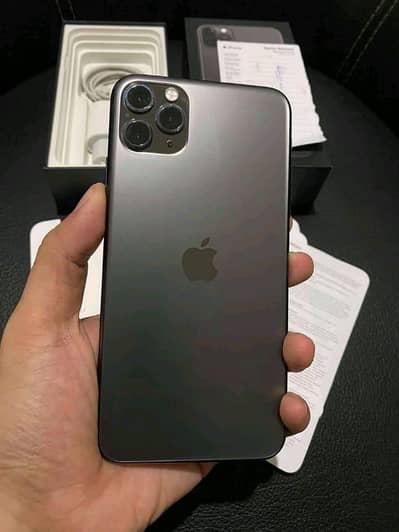 iPhone 11 pro max 256 GB full box PTA approved 03220801966