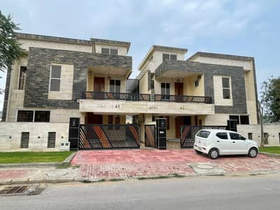 Side-By-Side 10 Marla Homes With Basements Ideal For Brothers In Bahria Greens Overseas Block (With Extra 3 Marla Land Each)