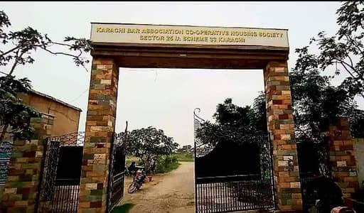 Prime Location Plot Available in Karachi Bar Association Co Operative Housing Society Sector 25-A