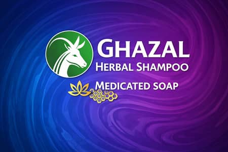 Ghazal herbal shampo Medicated soap daag dhabbon or glowing skin