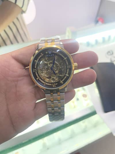 Premium skeleton watch