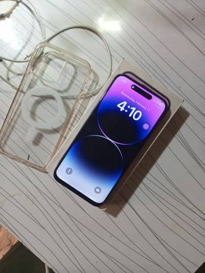 iPhone 14 Pro Max PTA Approved All okay WhatsApp 03137071950