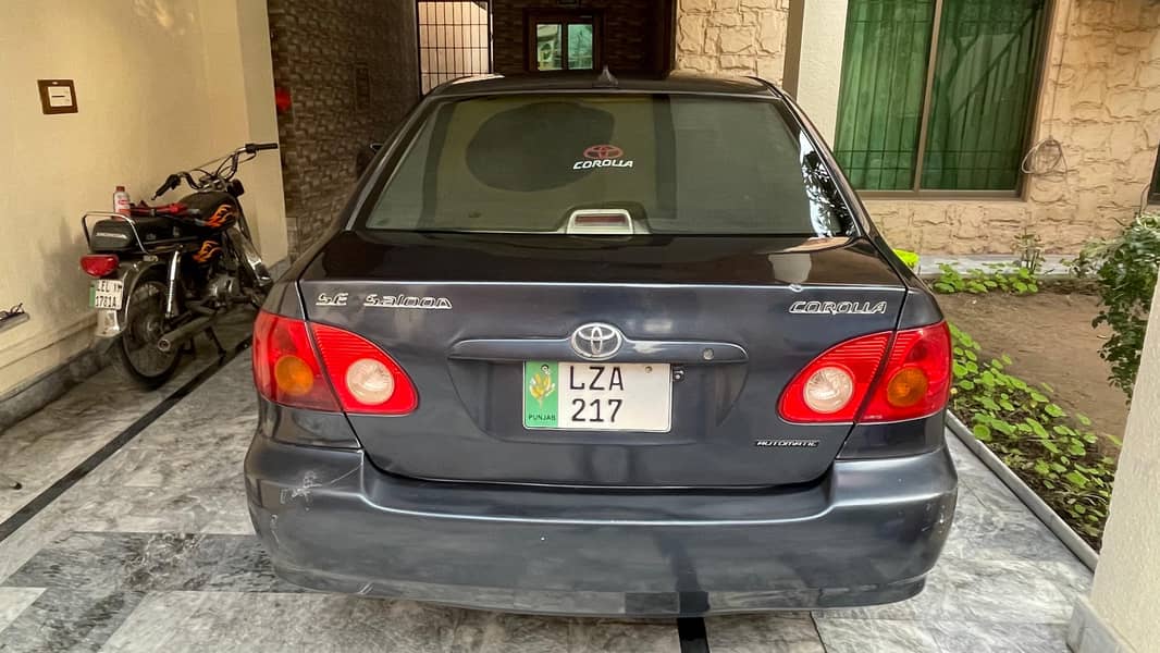 Corolla XE saloon Automatic 14