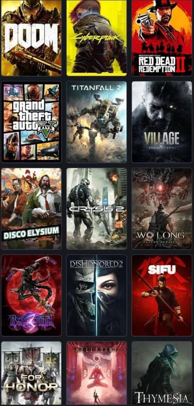 ALl DIGITAL GAMES | XBOX GAMES | PS GAMES | PC GAMES