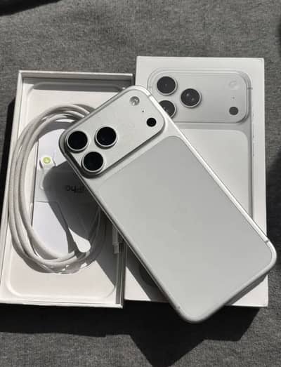 iphone 17 pro max silver NON PTA Full sim time