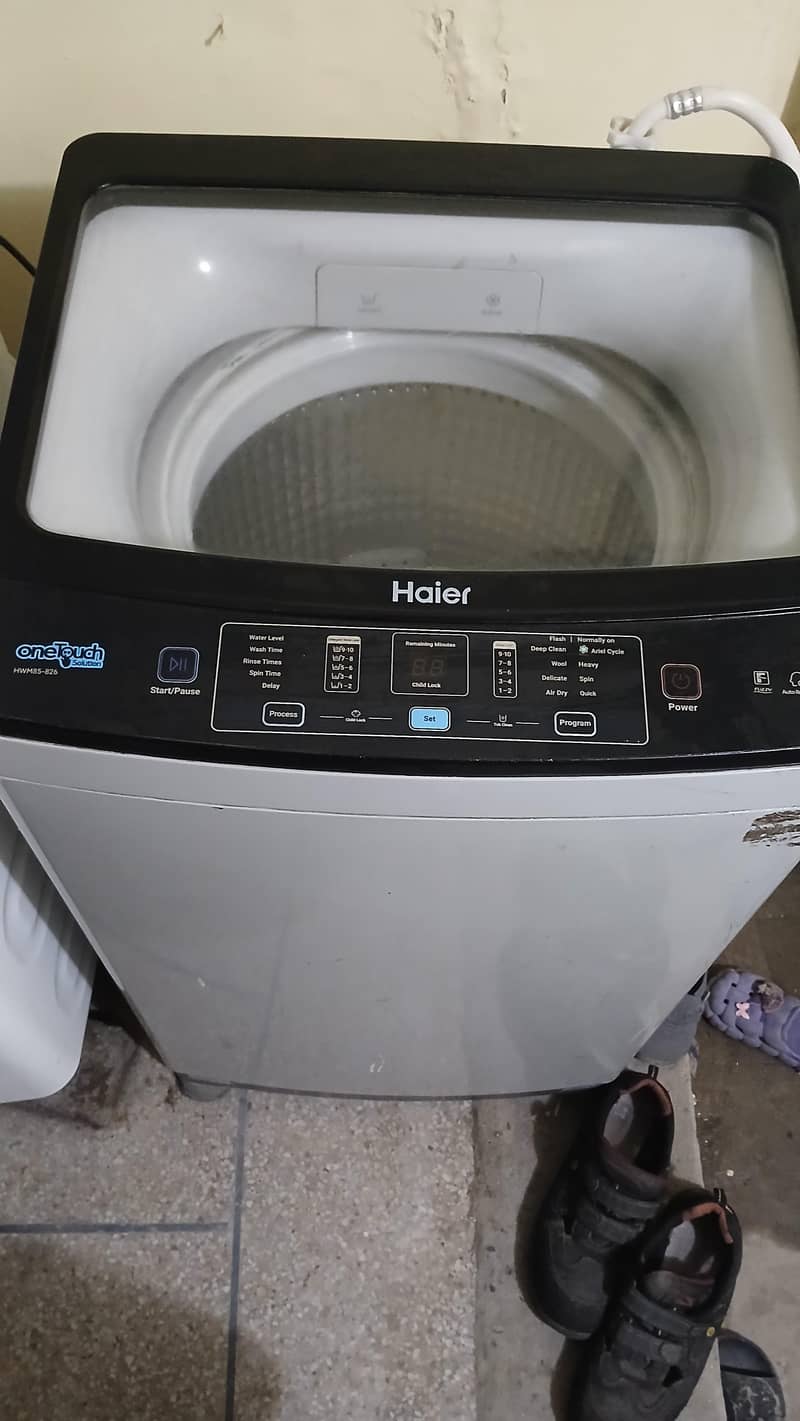 haıer auto machine 0