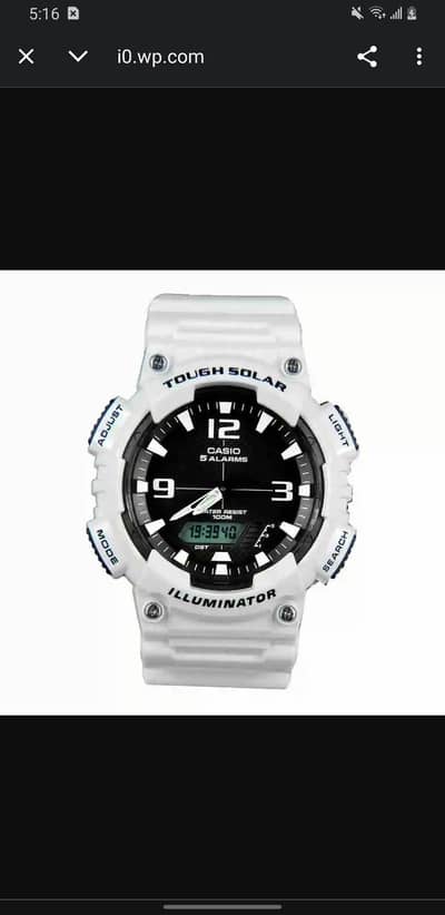 Casio Tough Solar Men's Watch