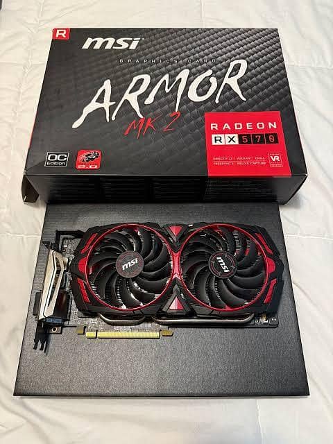 MSI Rx 570 8gb - Computer Components - 1111308401