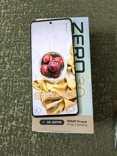 Infinix zero 30 complete box