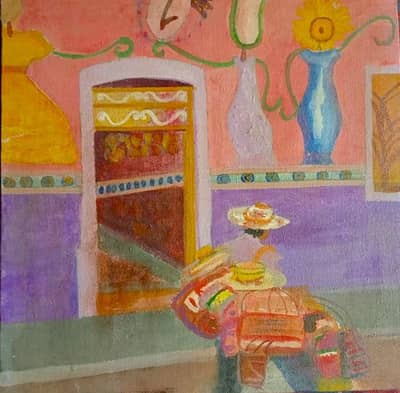 Mexico Streets Painting