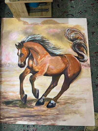 horse painting