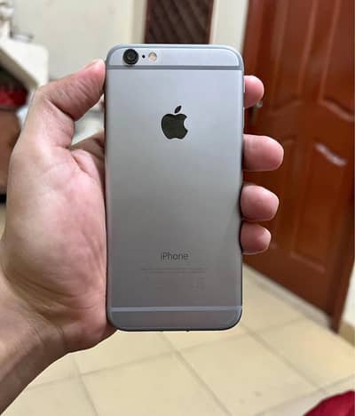 Iphone 6 16gb official pta,Finger ok all ok battery 73%