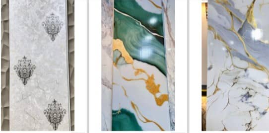 16 inch Pvc wallpanel-Crustal pvc wall panel-16 Inch PVC Wall Sheet