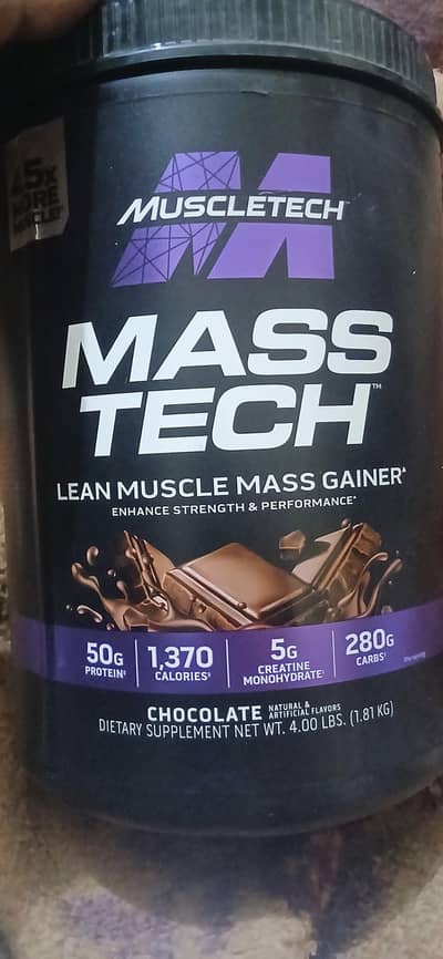 mass tech muscle mass gainer 4lb